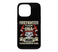 Custodia per iPhone 13 Pro Firefighter It's In My DNA Fireman Proud Firefighters Lovers