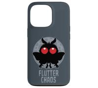 Custodia per iPhone 13 Pro Flutter Chaos Mothman Leggenda Criptica