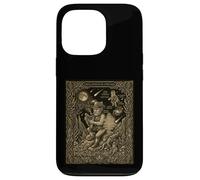 Custodia per iPhone 13 Pro Folklore celtico dei tarocchi del guardiano fortunato del leprechaun