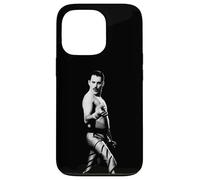 Custodia per iPhone 13 Pro Freddie Mercury Queen dal vivo The Works Tour a Wembley
