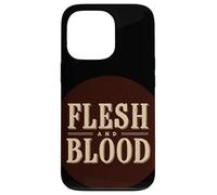 Custodia per iPhone 13 Pro Fresco carne e sangue timbro