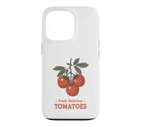 Custodia per iPhone 13 Pro Fresh Delicious Tomatoes Vintage Garden Lover Farmer Market
