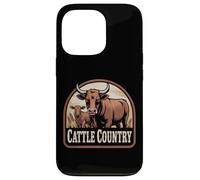 Custodia per iPhone 13 Pro Fresh Farm Milk Dairy Cow Calf Animal Cattle Farmer