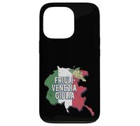Custodia per iPhone 13 Pro Friuli Venezia Giulia Italia Retro Regione Mappa Vintage