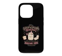 Custodia per iPhone 13 Pro Funny Baker Introverso Il mio lievito madre Starter Vita sociale