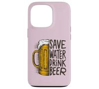 Custodia per iPhone 13 Pro Funny Bar Alcohol Drinking Party Beer Brew Craft Cerveza