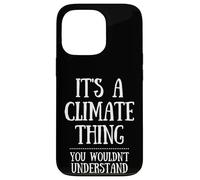 Custodia per iPhone 13 Pro Funny Climate Politics Activist Planet Future Progressive