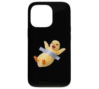 Custodia per iPhone 13 Pro Funny Duckling Duct Tape Meme Cute Duck Bird Animal Graphic