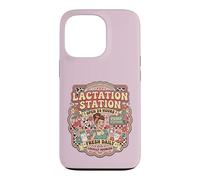 Custodia per iPhone 13 Pro Funny Lactation Station, Lactating Mothers Breastfeeding Mom