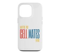 Custodia per iPhone 13 Pro Funny Microbiology Pun Siamo tutti compagni di cellule qui