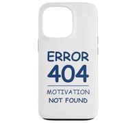 Custodia per iPhone 13 Pro Funny Quote Sarcasm Motivation Not Found Error 404