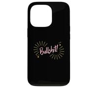 Custodia per iPhone 13 Pro Funny Sarcastic Adult Joke Womens Cute Pink Bullshit