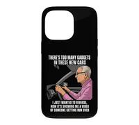 Custodia per iPhone 13 Pro Funny Senior Citizen Driving Joke
