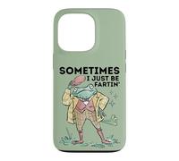 Custodia per iPhone 13 Pro Funny Sometimes I Just Be Fartin' Frog Graphic