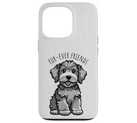 Custodia per iPhone 13 Pro Fur-Ever Friends - Cartone animato con cucciolo di