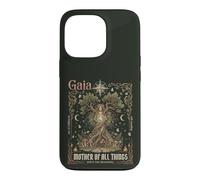 Custodia per iPhone 13 Pro Gaia Madre Terra Albero della Vita Dea Mitologia Arte