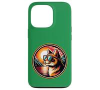 Custodia per iPhone 13 Pro Gatto Al Lago di Como A Bellagio