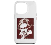 Custodia per iPhone 13 Pro Genio della musica classica di Beethoven