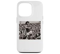 Custodia per iPhone 13 Pro George Best On The Ball Man Utd Coppa del Mondo di calcio 1971