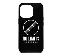 Custodia per iPhone 13 Pro GERMANY AUTOBAHN NO SPEED LIMIT SIGN SYMBOL BUNDESAUTOBAHN
