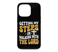 Custodia per iPhone 13 Pro Getting My Steps In Walking With The Lord