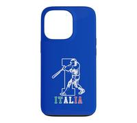 Custodia per iPhone 13 Pro giocatore baseball, con, audace, lettera, italiano, italiano,
