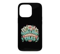 Custodia per iPhone 13 Pro Girls Just Wanna Have Tiles Funny Mahjong Player