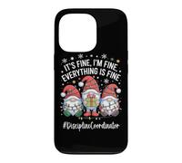 Custodia per iPhone 13 Pro Gnomo coordinatore della disciplina Everything Is Fine Christmas