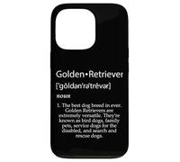 Custodia per iPhone 13 Pro Golden Retriever Dog Definition Cute Puppy Golden Retrievers