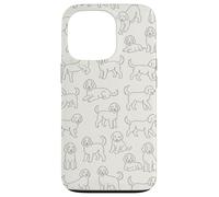 Custodia per iPhone 13 Pro Goldendoodle Labradoodle Doodle Cane