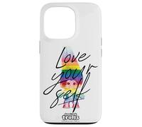Custodia per iPhone 13 Pro Good Luck Trolls Love Your Self Rainbow