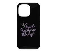 Custodia per iPhone 13 Pro Good Vibes Only Lavender Garden Fragranza Pianta