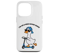 Custodia per iPhone 13 Pro Goose Meme Bambini Ragazzi Bambini Bambini Uomini Papà su un Goose Chase