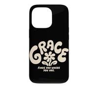 Custodia per iPhone 13 Pro Grace ti trova dove sei cristiano religioso