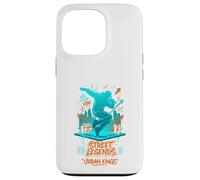 Custodia per iPhone 13 Pro Graffiti della vecchia scuola Hip Hop Legends Break-dancer