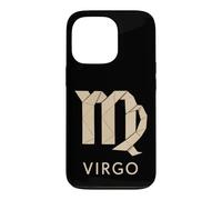 Custodia per iPhone 13 Pro Grafica zodiacale pieghevole della Vergine