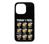 Custodia per iPhone 13 Pro Grafico delle emozioni di Today I Feel Bee che imparano i bambini