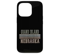 Custodia per iPhone 13 Pro Grand Island Retrò Nebraska