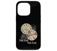 Custodia per iPhone 13 Pro Grandfather Alarm Clock Time Tick Tock Clock T-Shirt