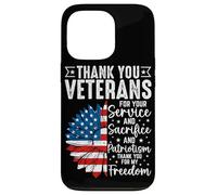 Custodia per iPhone 13 Pro Grazie Veterani Per Il Vostro Servizio E Sacrificio E Patrio
