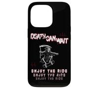 Custodia per iPhone 13 Pro Grim Reaper Skateboard Skater Streetwear