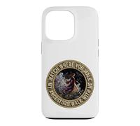 Custodia per iPhone 13 Pro Guarda dove cammini i miei antenati camminano con me