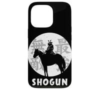 Custodia per iPhone 13 Pro Guerriero Samurai Nero Giapponese Invincibile
