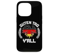 Custodia per iPhone 13 Pro Guten Tag Y'all Biergarten Germany Flag German Beer Festival