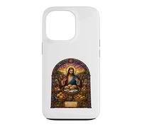 Custodia per iPhone 13 Pro Ha preso i cinque pani e i due pesci Gesù Mosaico Art
