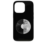 Custodia per iPhone 13 Pro Half Moon Vinyl Record Design - Music Lover Lunar Graphic