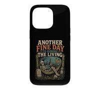 Custodia per iPhone 13 Pro Halloween Skeleton Un altro giorno ignorare il vivente Halloween