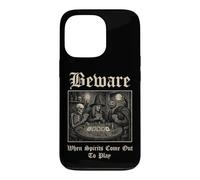 Custodia per iPhone 13 Pro Halloween Spooky Tales Fantasma Vintage Spaventure