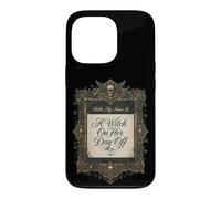 Custodia per iPhone 13 Pro Halloween Witch Nome Tag Hello My Name Is Witch On Day Off