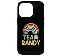 Custodia per iPhone 13 Pro Happy Colorful Team Randy Rainbow Pride Green Yellow
